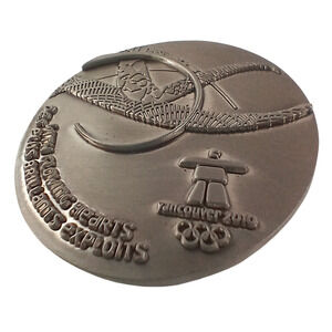 Canada Vancouver 2010 Winter Olympics Participation Medal Inukshuk Collectible